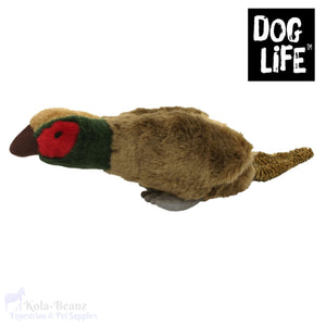 stuffed pheasant dog toy