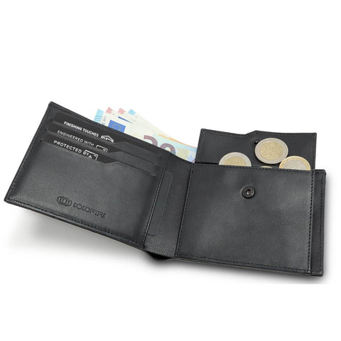 slim wallet, slim leather wallet, thin wallet, men's wallet, carbon fiber wallet, bifold wallet,