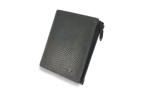 Schlanke Brieftasche, schlanke Lederwallet, dünne Brieftasche, Brieftasche der Männer, Kohlefaserwaffe, Bifold Brieftasche,