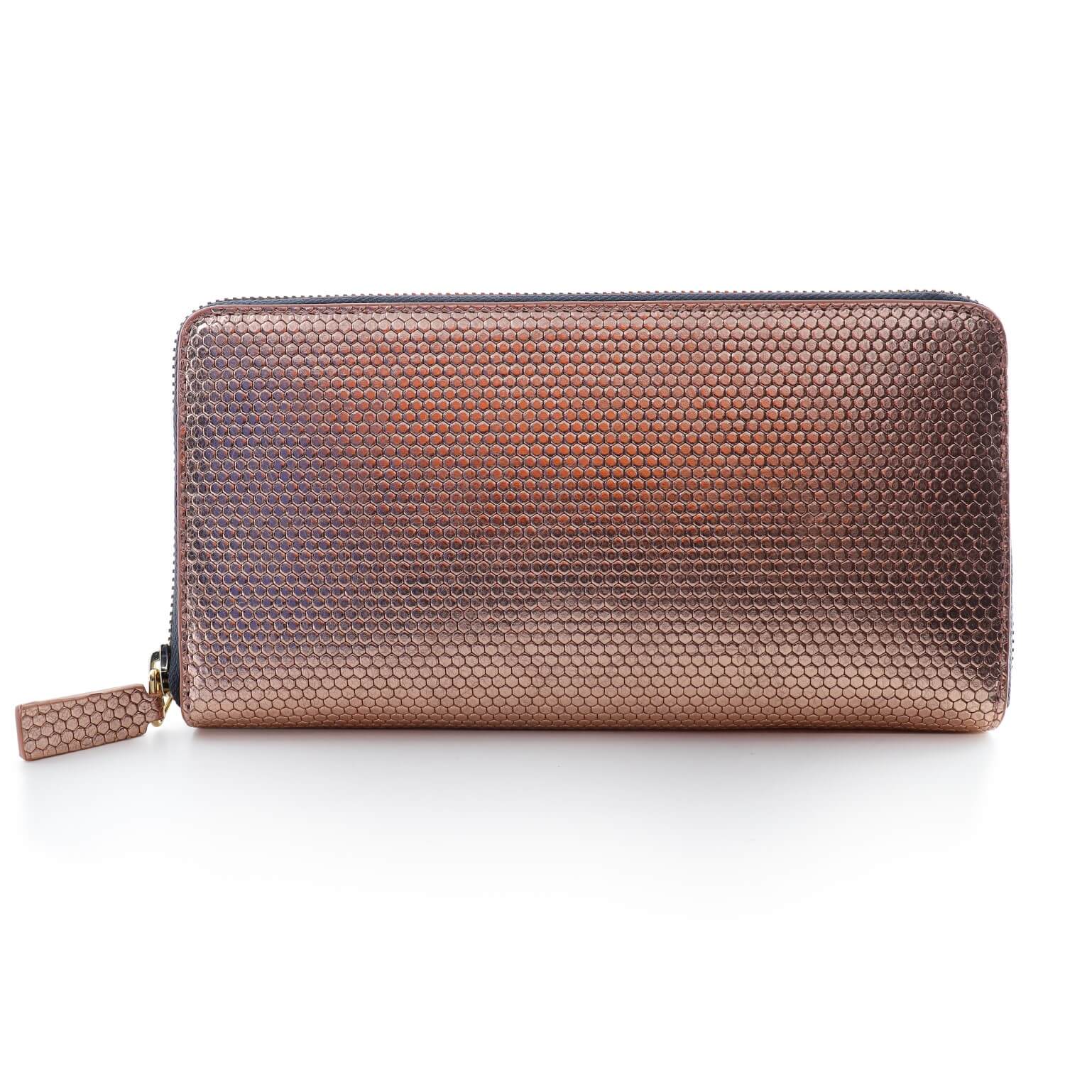 Modern & Functional Leather Zip Wallet in Black Color – OCULT