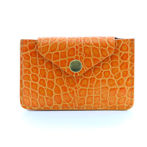 Women's Small Card Case Wallet with Flap