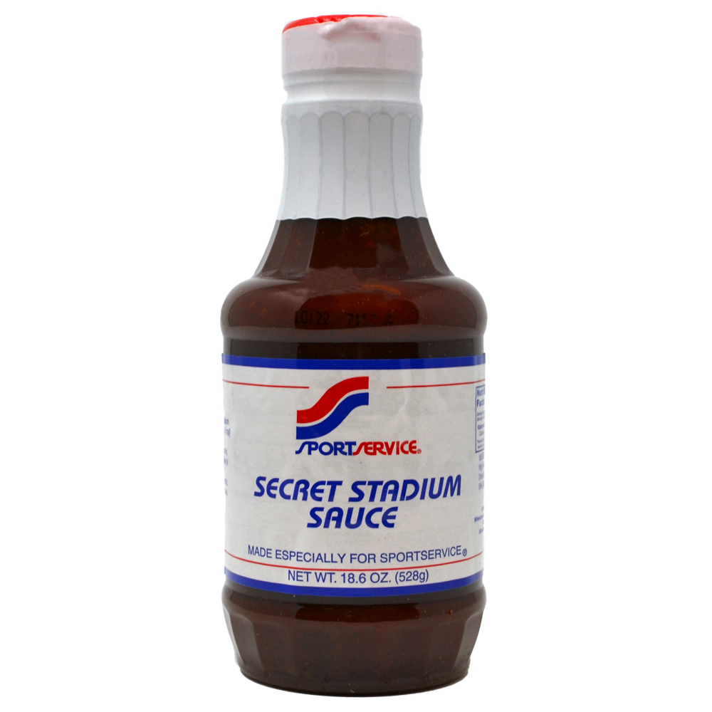 Stadium sauce brewers mustard ketchup