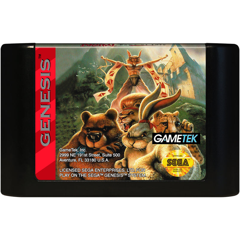 download brutal paws of fury sega genesis