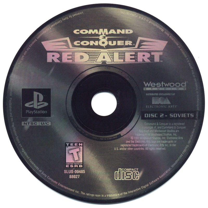 ps1 command and conquer red alert