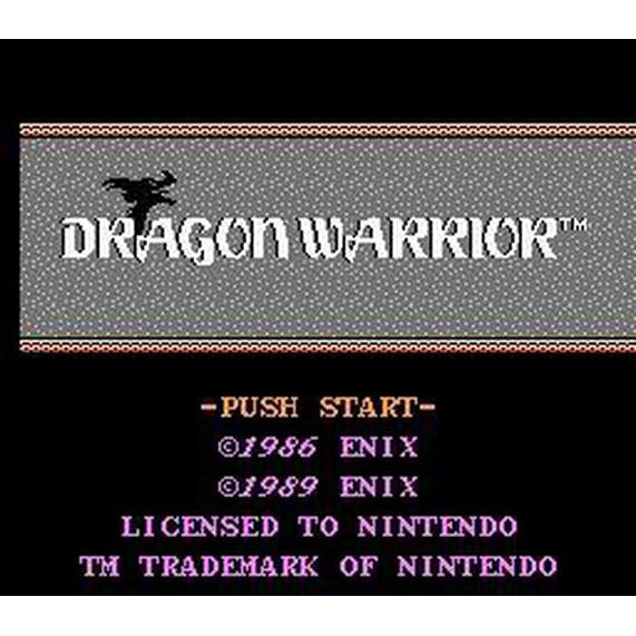 Dragon Warrior Authentic Nes Game Cartridge Your Gaming Shop