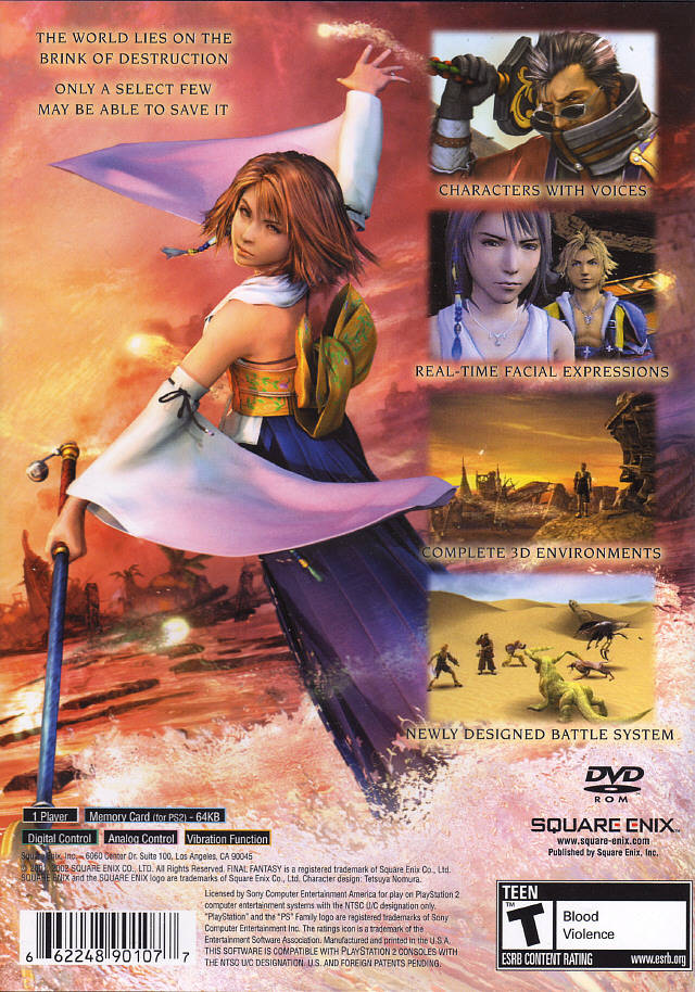 Final Fantasy X Greatest Hits Playstation 2 Ps2 Game Your Gaming Shop