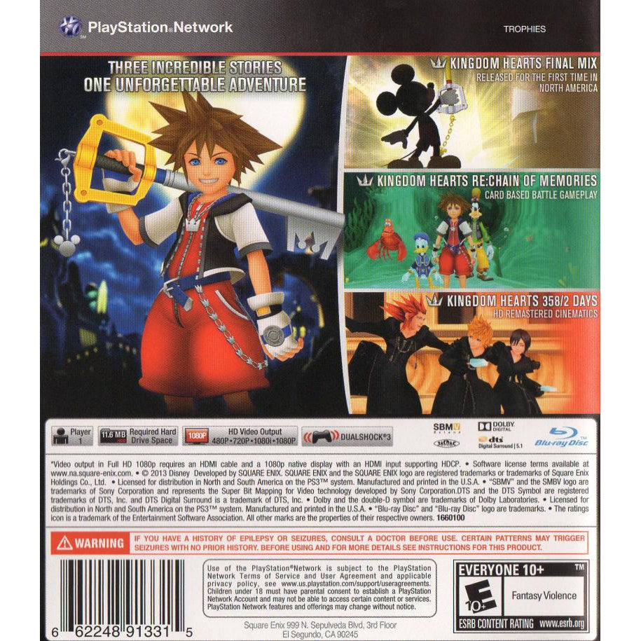 kingdom hearts 1.5 ps3 download free