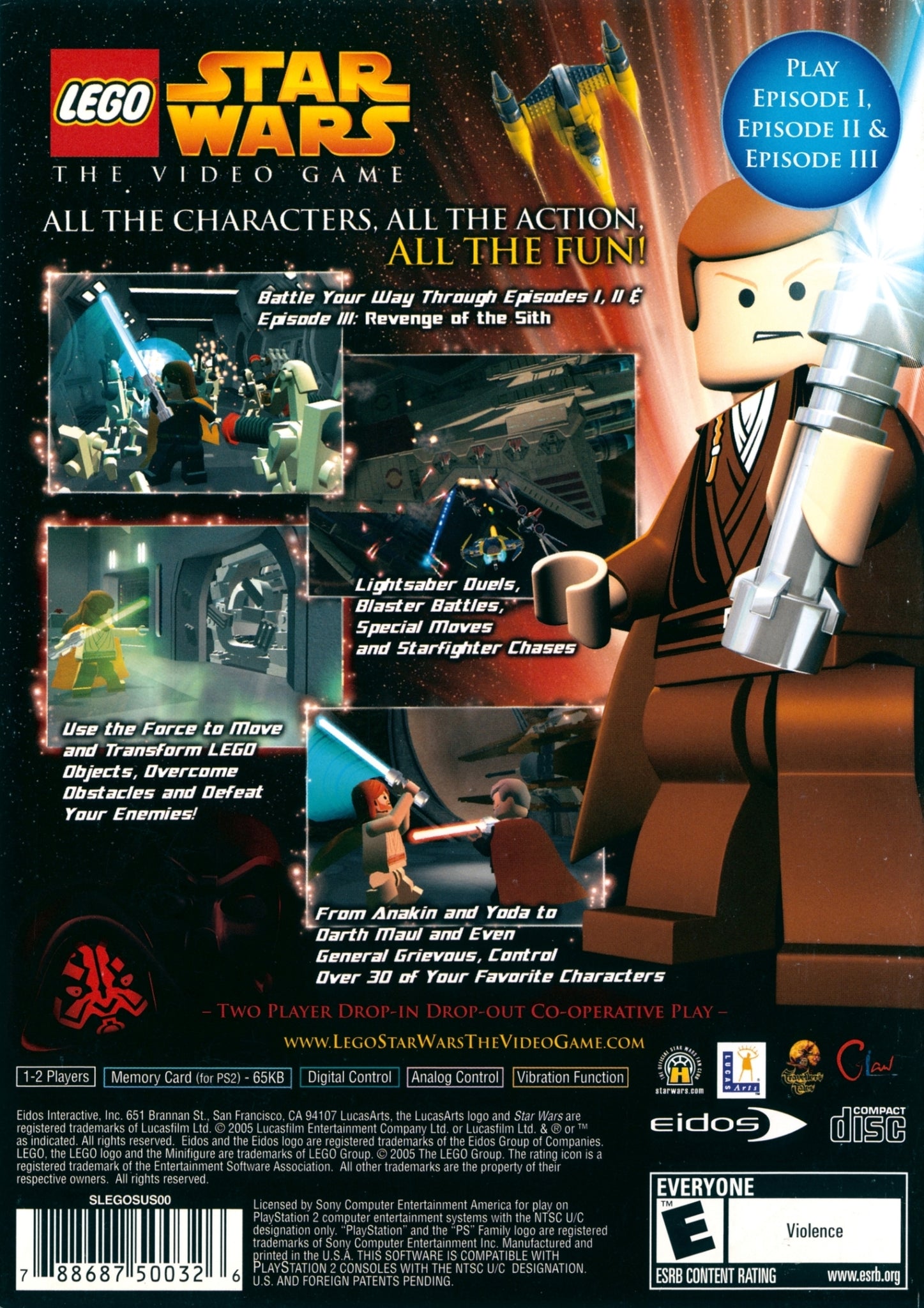 lego games for ps2