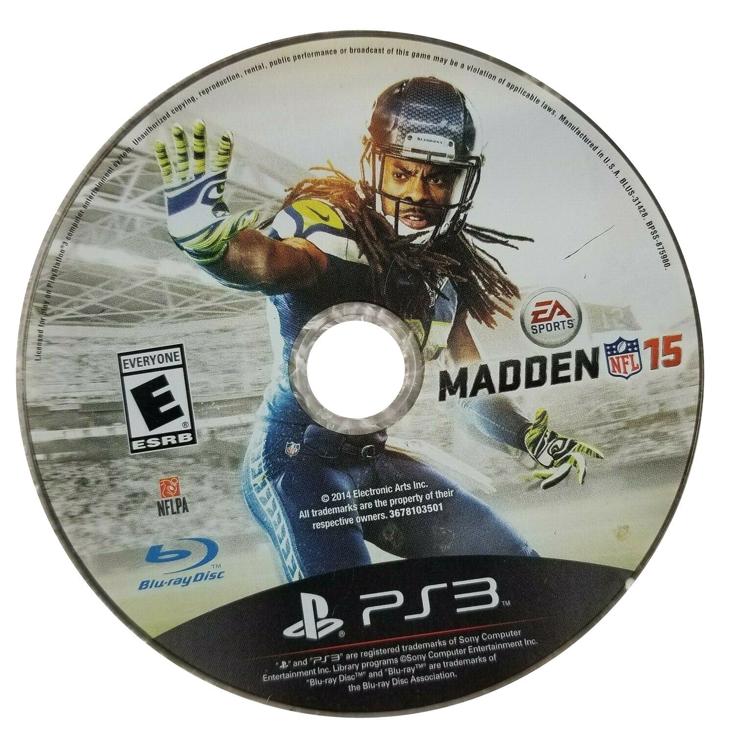 PS4 Madden NFL 15 EA Sports Game Sony