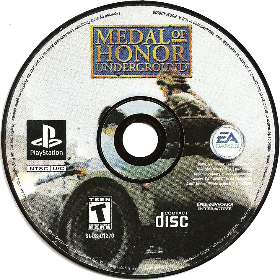 Коды medal. Диск Medal of Honor ПС 2. Медаль оф хонор плейстейшен 1. Medal of Honor ps1. Medal of Honor Underground ps1 Disc.