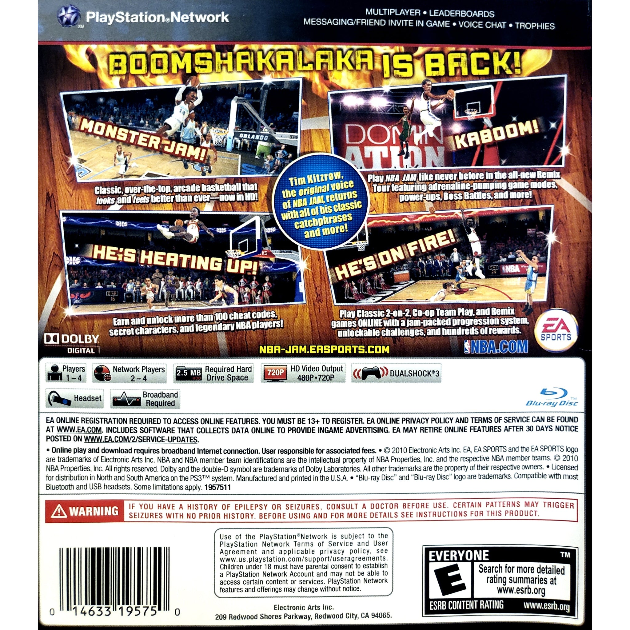  NBA Jam - PlayStation 3 PS3 Game Your Gaming Shop