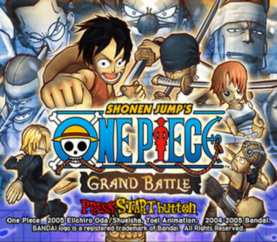 One Piece Grand Battle Playstation 2 Ps2 Game Your Gaming Shop