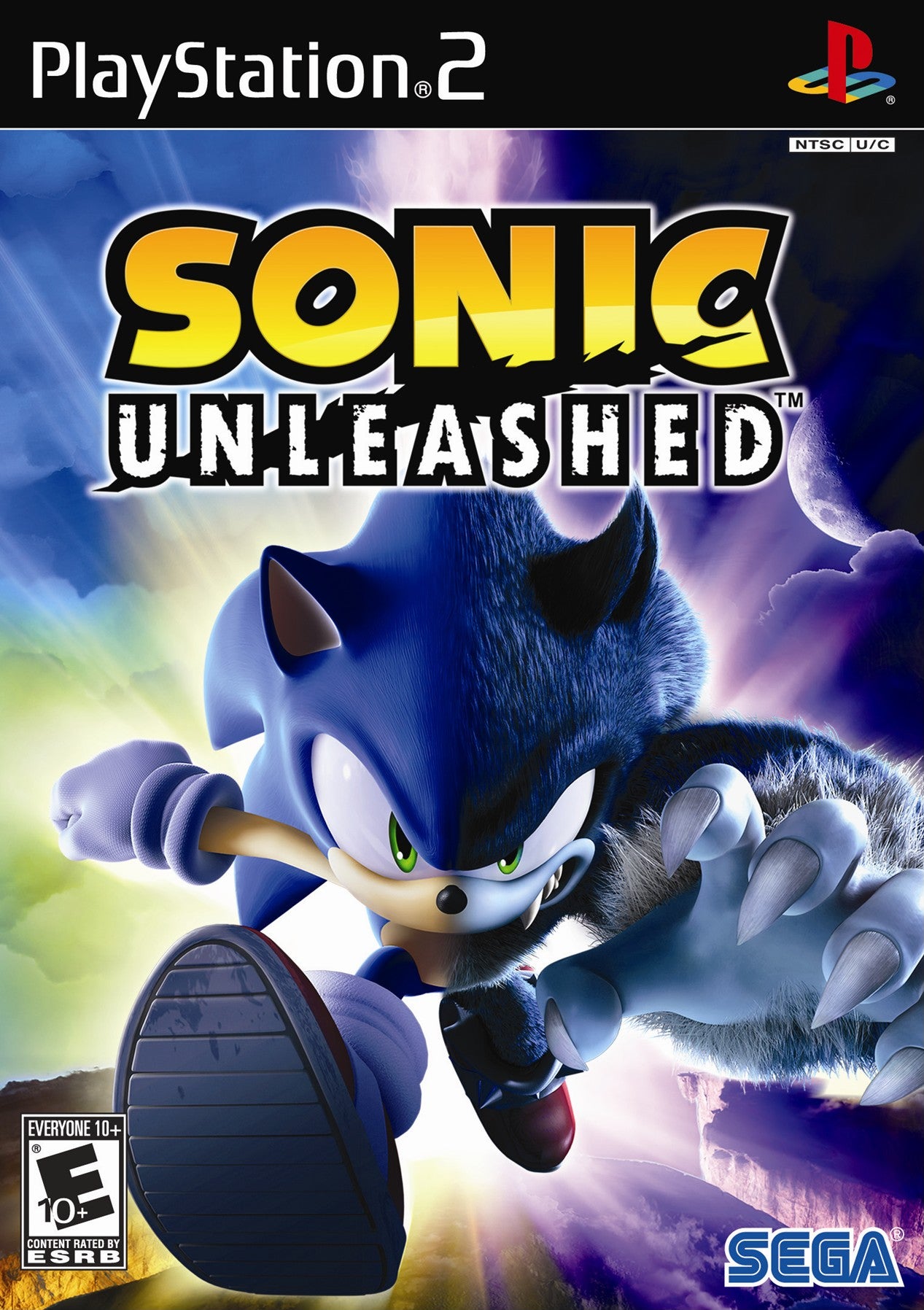 sonic unleashed ps2 screen wobble