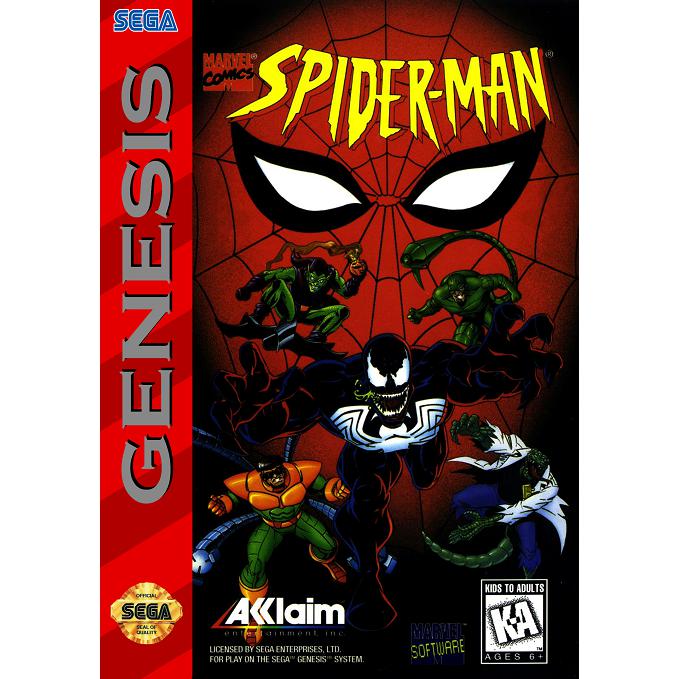 Прохождение игры spider man на sega