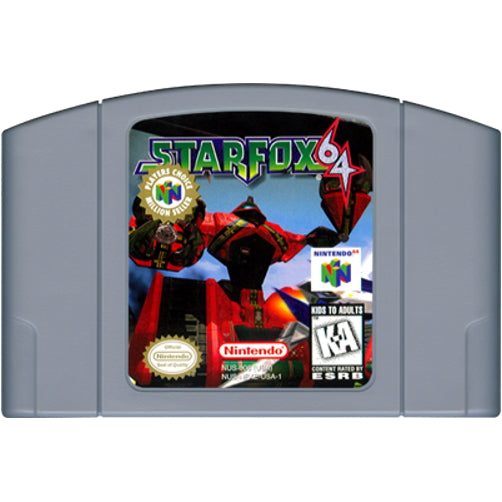 star fox 64 cartridge