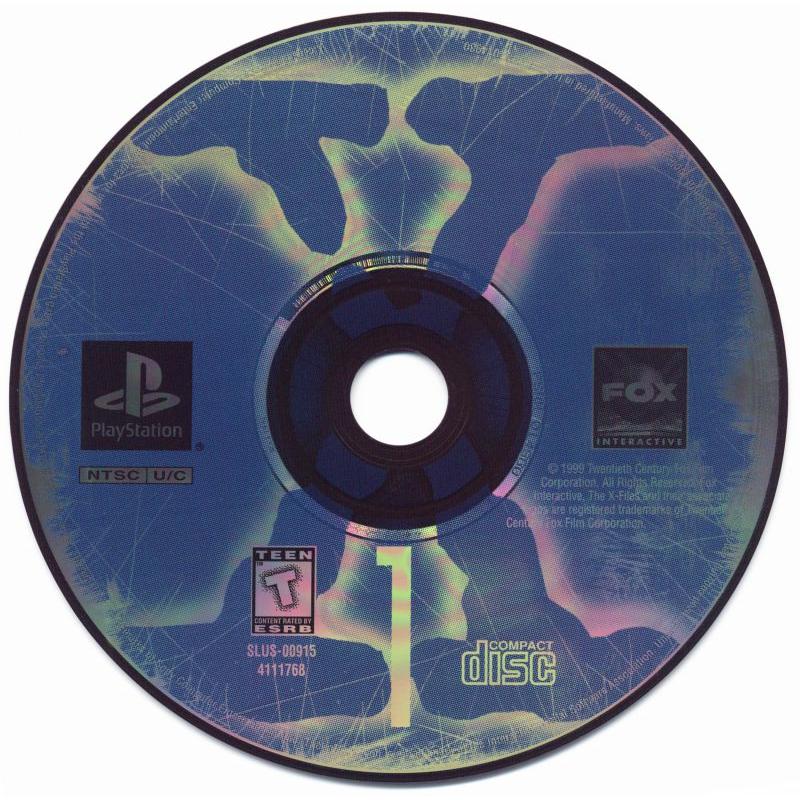 The X-Files - PlayStation 1 (PS1) Game For Sale - Your Gaming Shop