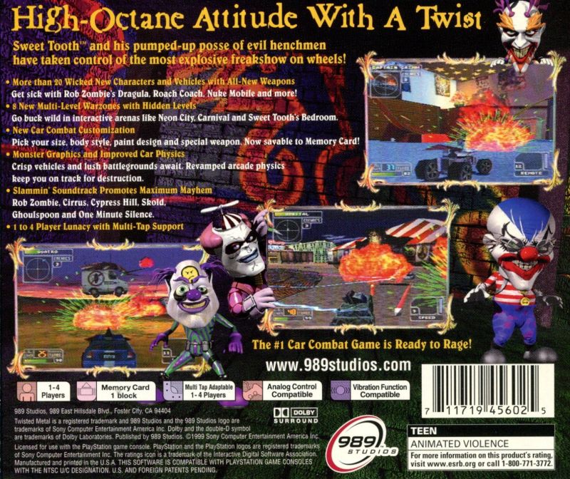 download twisted metal 4 playstation 1