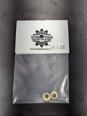 1/4-28 Zuber Prop Nuts, qty 2 - StumpFAB