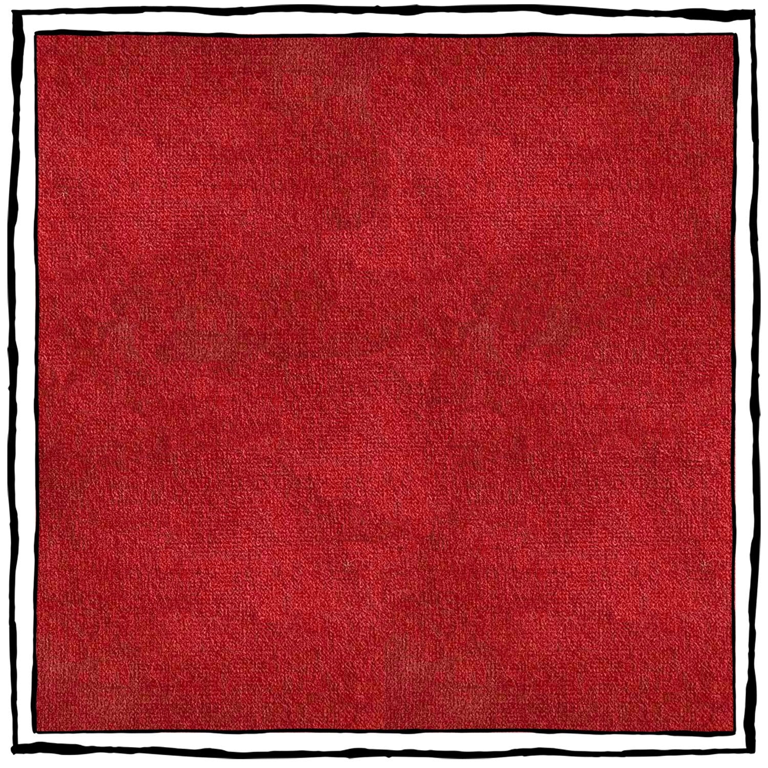 Image of Varese Cotton Velvet - Branca Red (Memo)