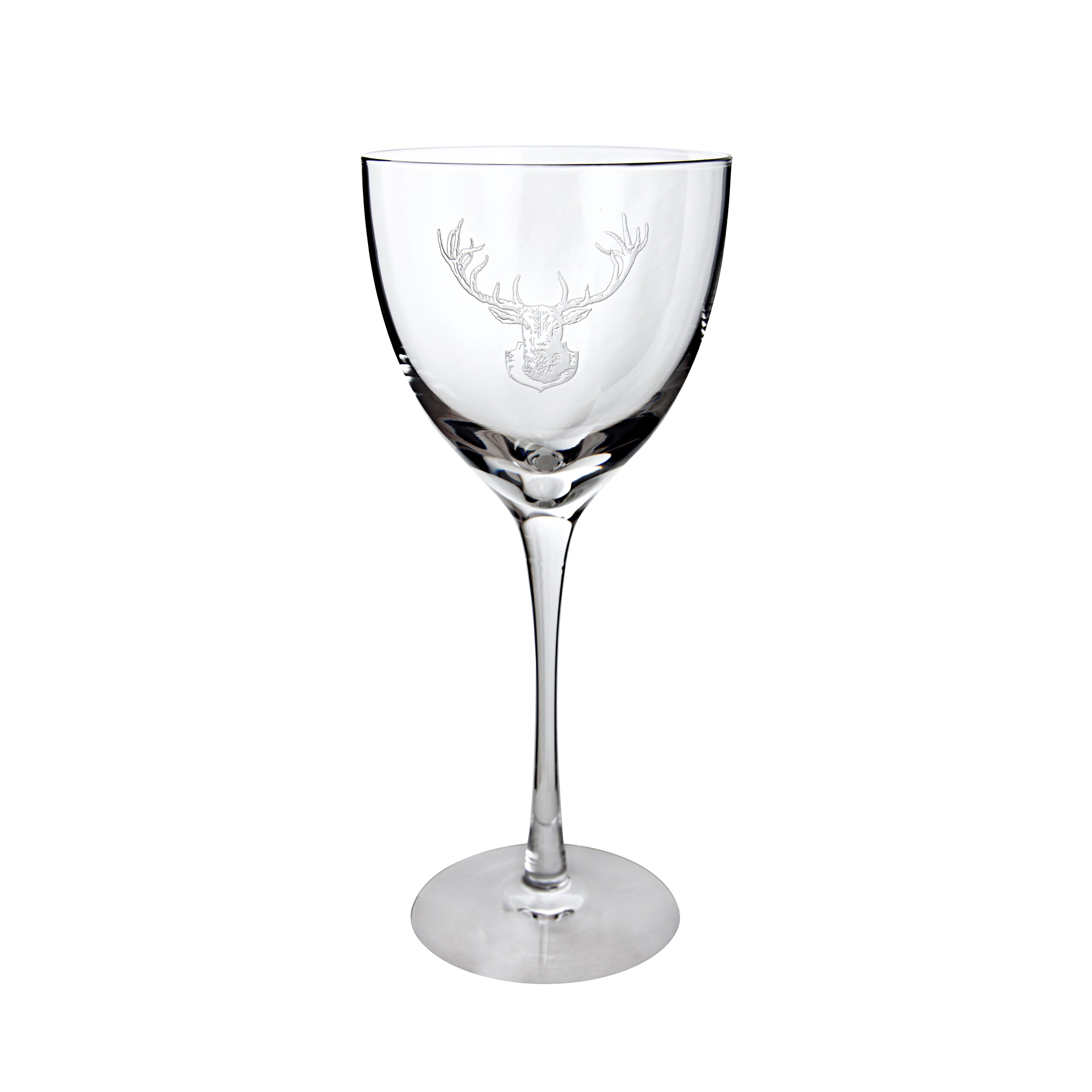 Image of Staghead Wine Glass