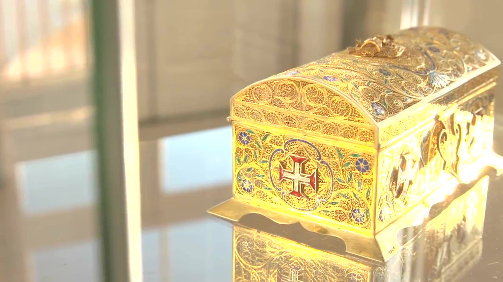 Trésor du Portugal : Coffret à bijoux en or