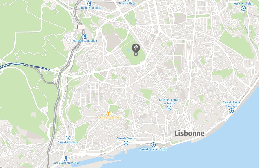 Carte Lisbonne