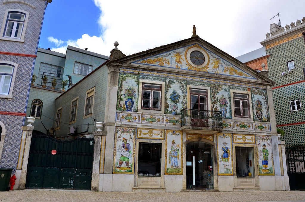 Fabrique Viuva Lamego, Usine du Largo do intendente - Azulejos Murale