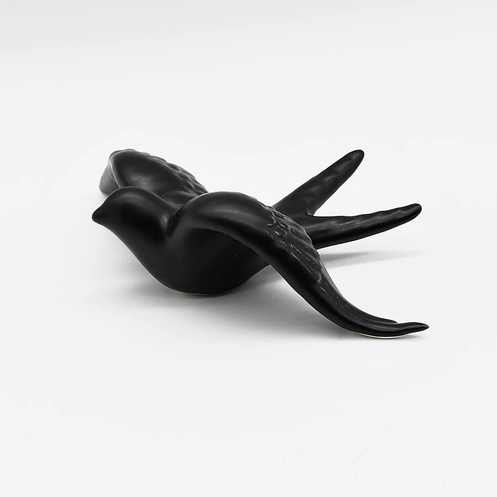 Hirondelle noir mat - Collection Luisa Paixão