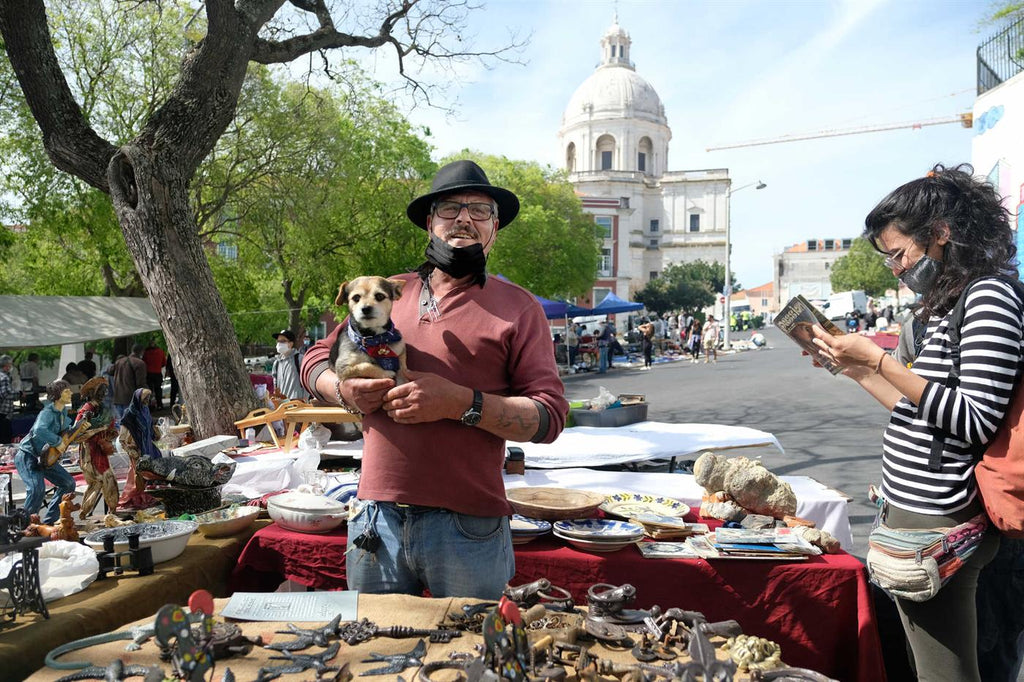 Feira da labra - Découverte à Lisbonne