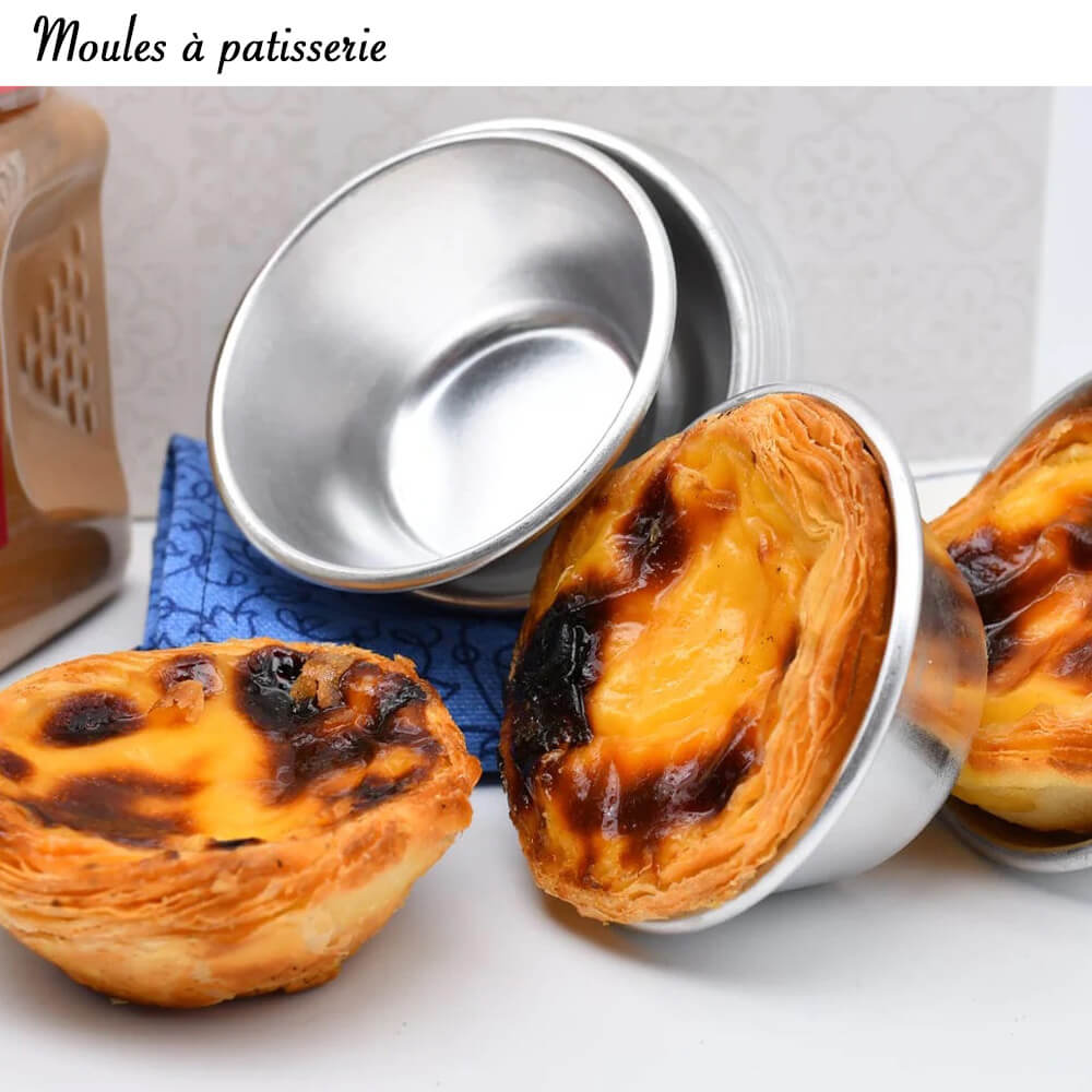 Moule à pasteis de natas - Moule à patisserie du portugal