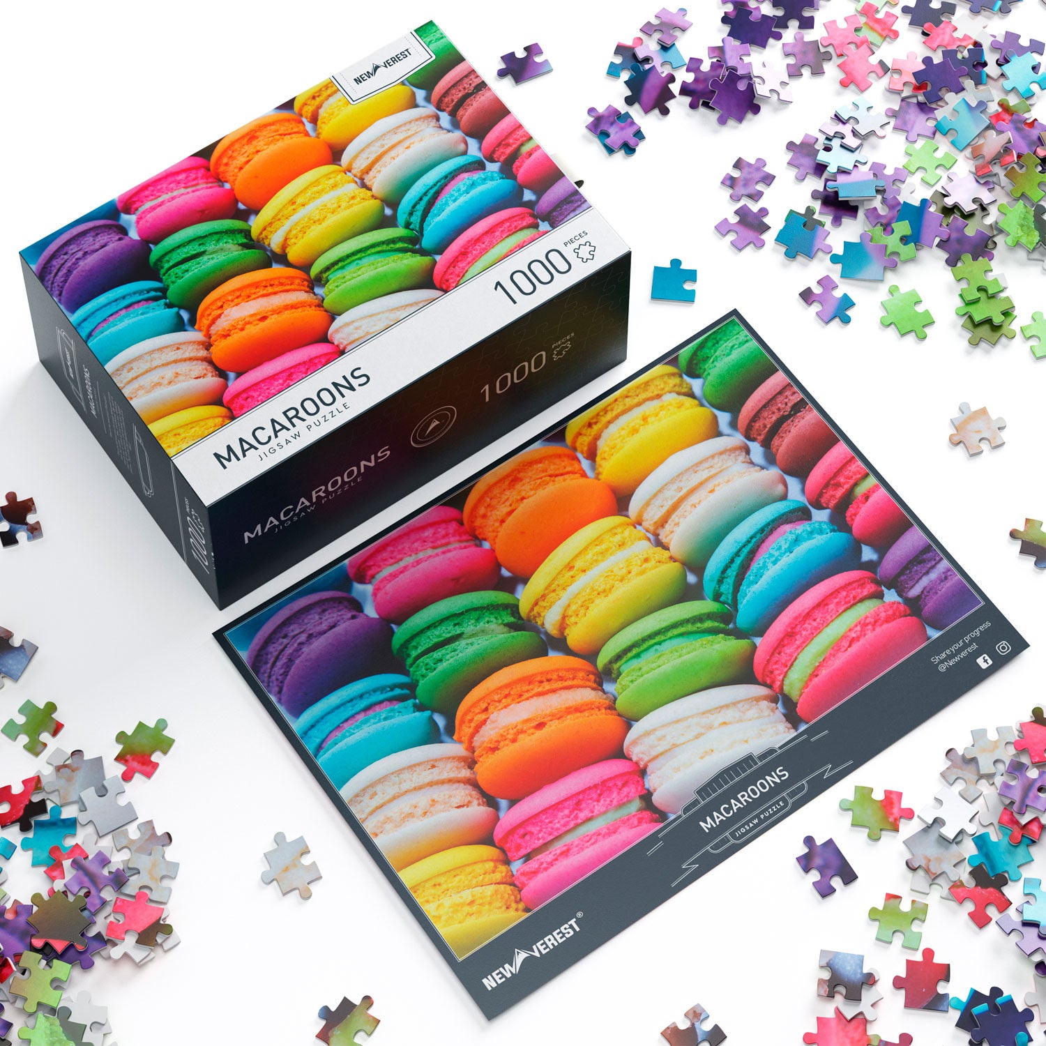 Newverest Macaroons Jigsaw Puzzle 1000 Pieces