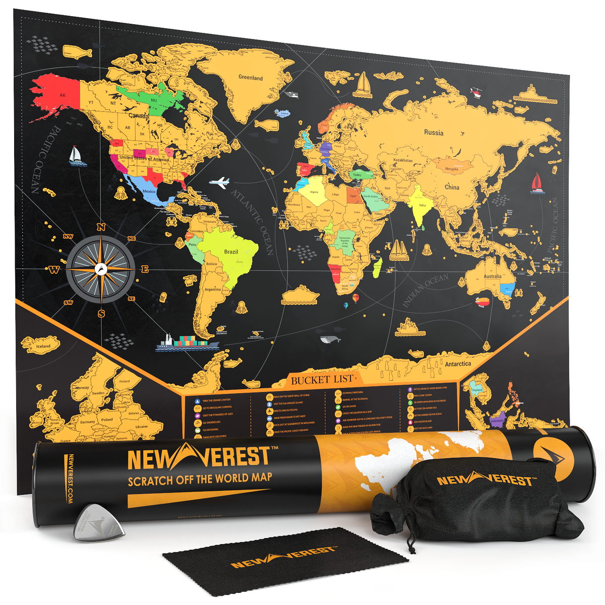 scratch off map of the world World Scratch Off Map Travel The World And Track Your Travels scratch off map of the world