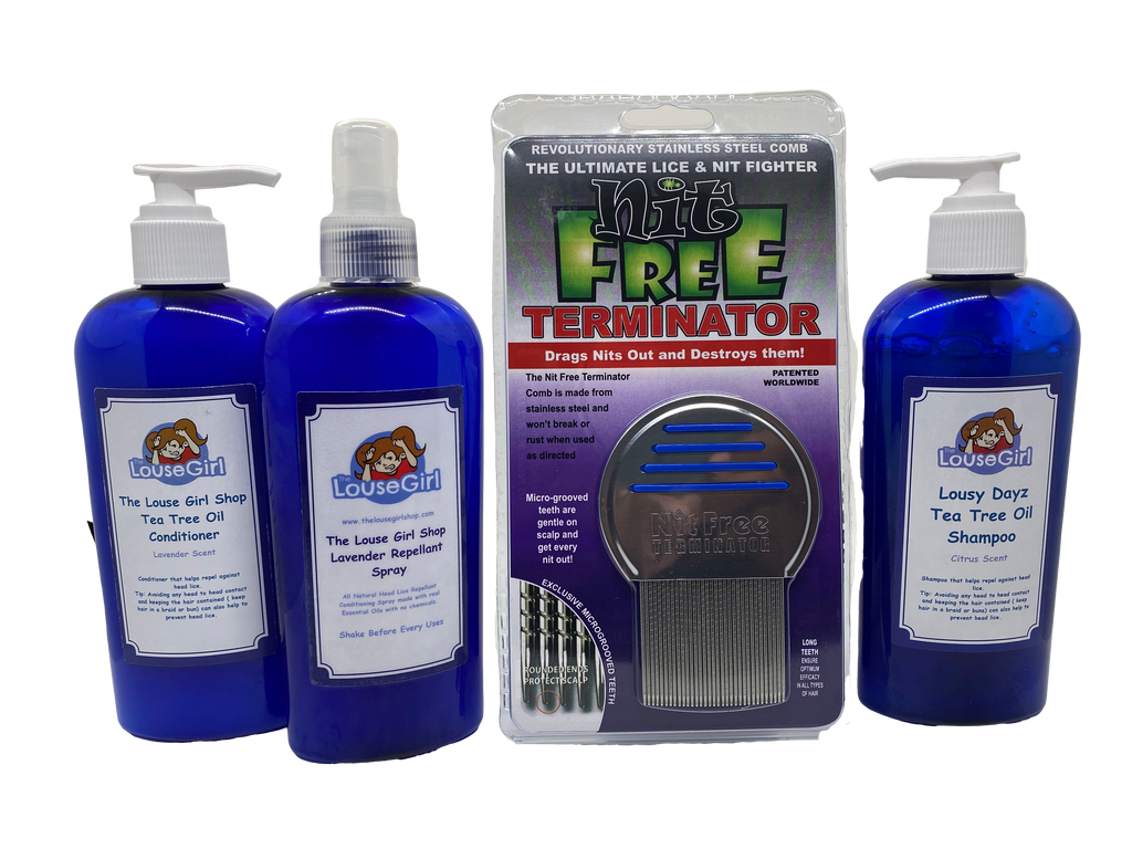 Mini kit para piojos: paquete de peine para piojos y spray repelente – The  Louse Girl Mobile Head Lice Removal Service