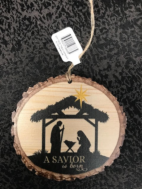 A savior is Born coaster Jacqui G Sanctuary