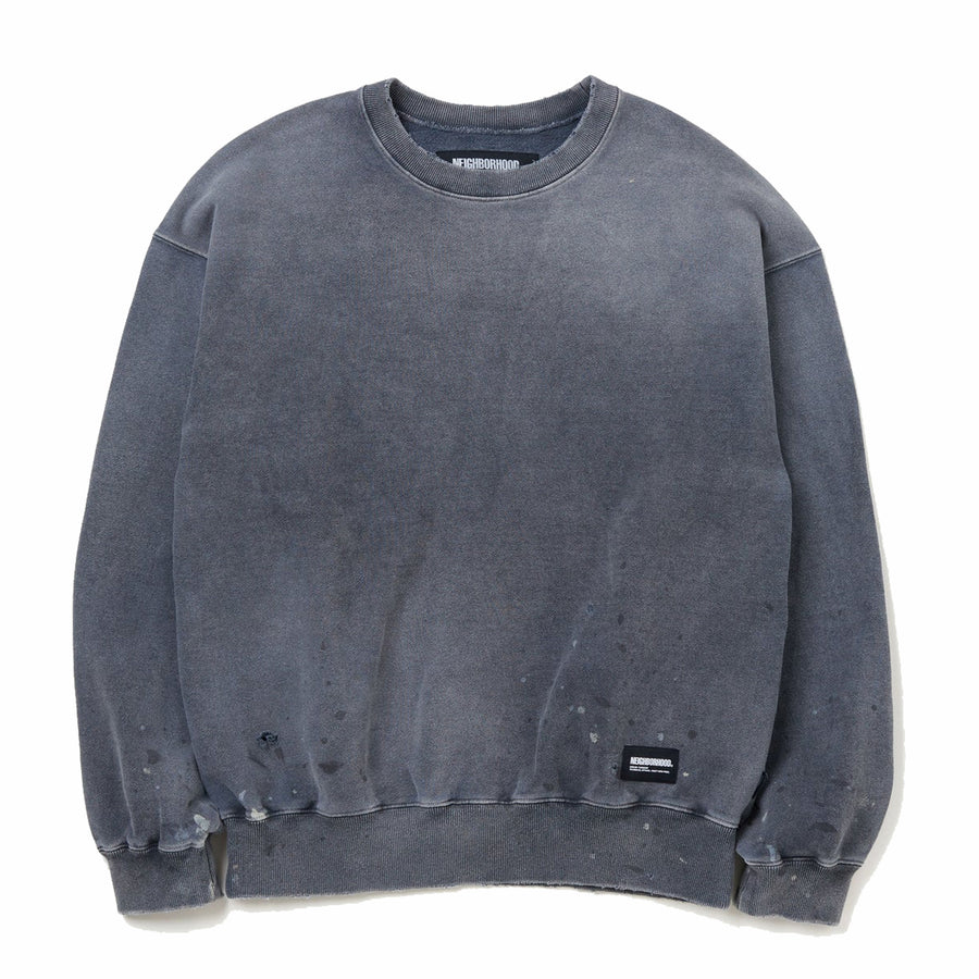 August – Neighborhood Damage Sweatshirt LS (Gray)