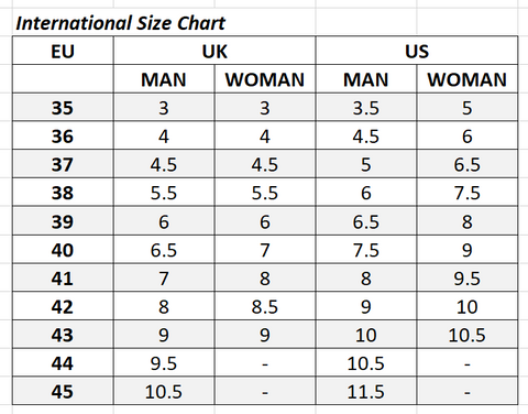 Tucci Time Tall Boots Size Charts | Malvern Saddlery