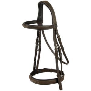 LeMieux Fancy Stitch Hunter Bridle with Laced Reins - Malvern Saddlery