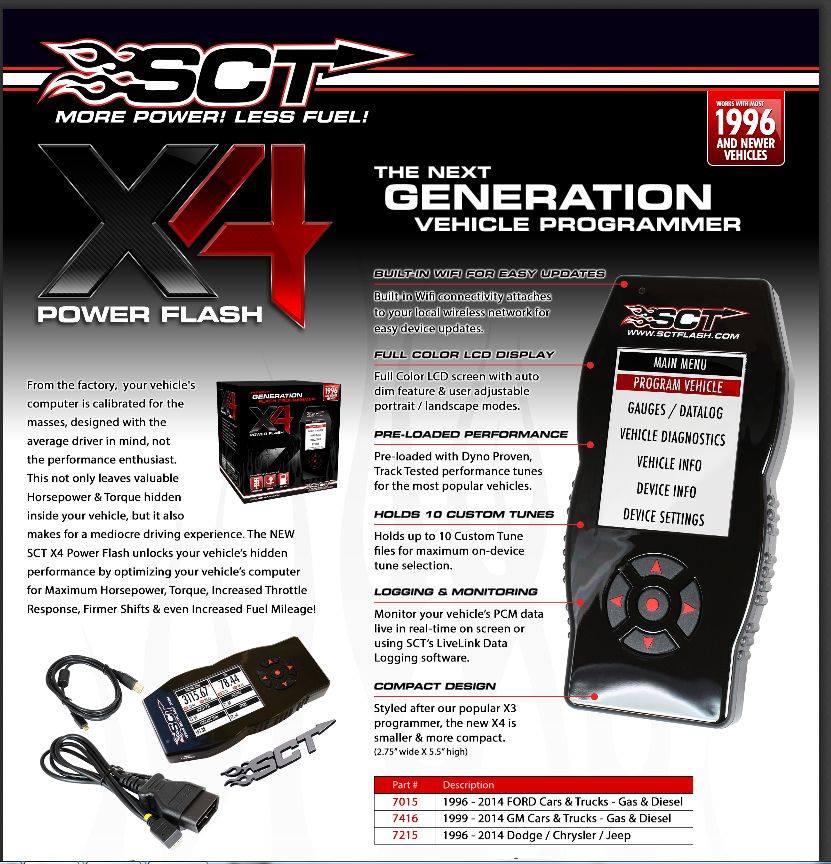 sct x4 power flash programmers 7015sr