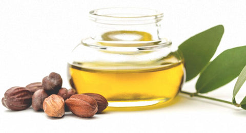 Huile de jojoba douce bio 100 % naturel, végétale, protecteur, anti-oxydant, Nourrit intensément et protège, Propriétés amincissantes, ingrédient de base, coco, cosmétiques, le erbe di janas, huile végétale, mangue, ricin, soin peau, visage, cheveux, sec, abîmés, henne d'algérie, henné rouge cerise, sidr, katam, violine