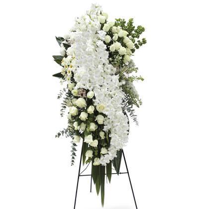 arreglos florales y ramos de flores para Condolencias de difuntos – Laurel  Floristería