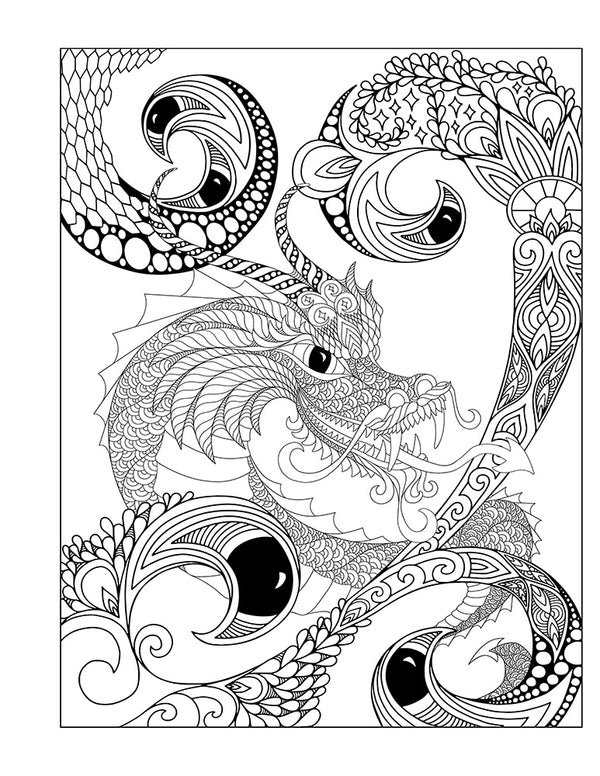 Trippy Coloring Book - 3rd Edition