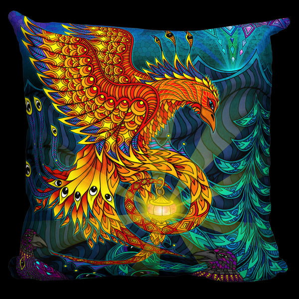 THE RED DRAGON Pillow – Phil Lewis Art