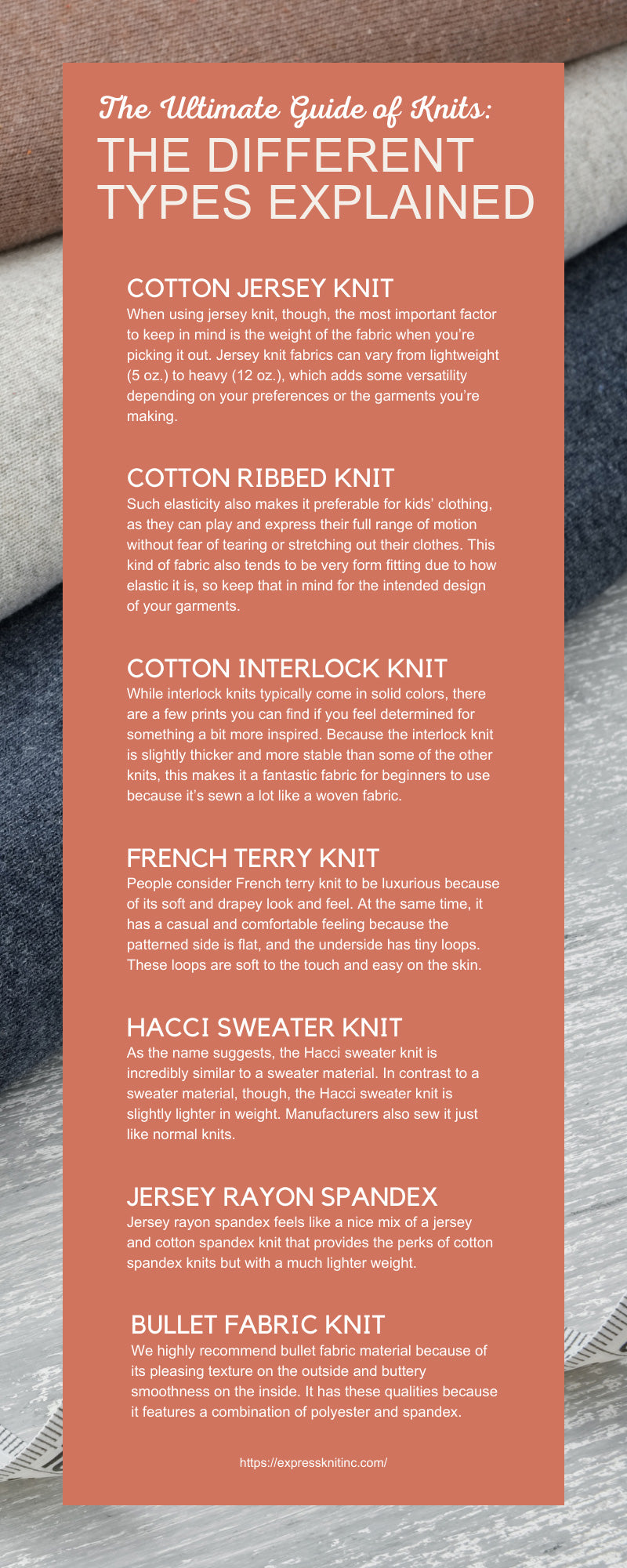The Ultimate Guide of Knits: The Different Types Explained