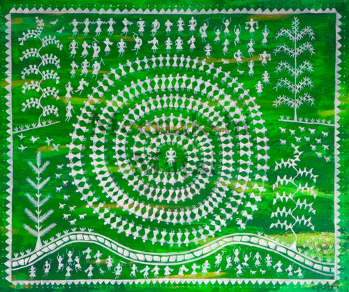 Free Form and Warli Art – Meena Matai Art
