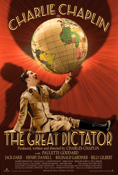 The Great Dictator by Bruce Emmett (Original) | PopCultArt