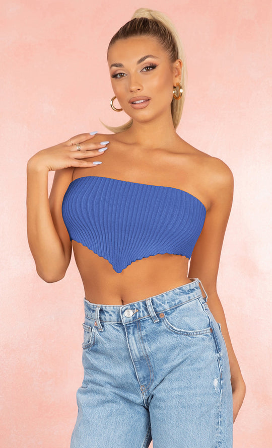 Women Sexy Strapless Off Shoulder Crop Tube Top Solid Color Stretchy Bandeau  Seamless Casual Basic Breast