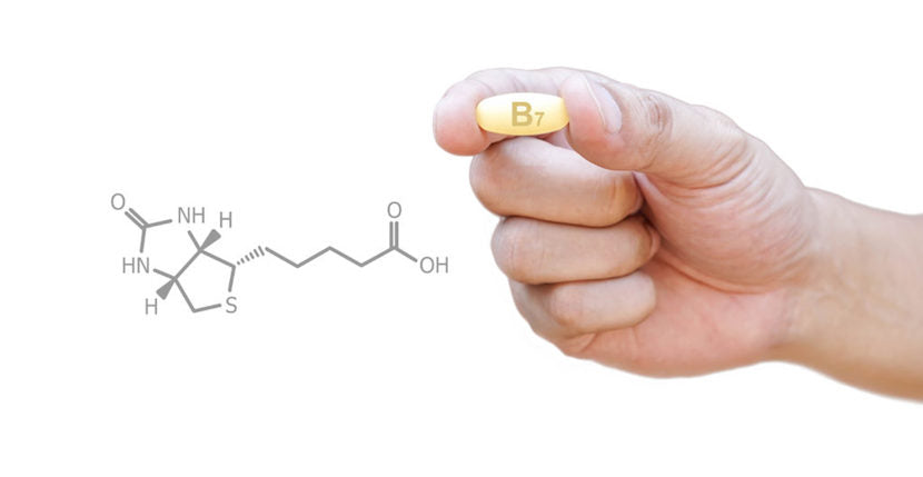 Biotin which some experts recommend for healthy hair and nails