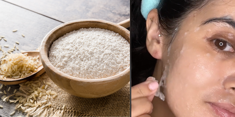 rice flour for face benefits