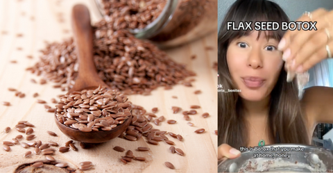 Flax seed botox gel recipe