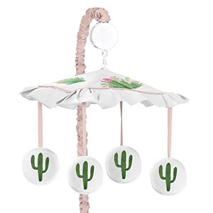 Sweet Cactus Baby Musical Baby Crib Mobile Cactus Cotton